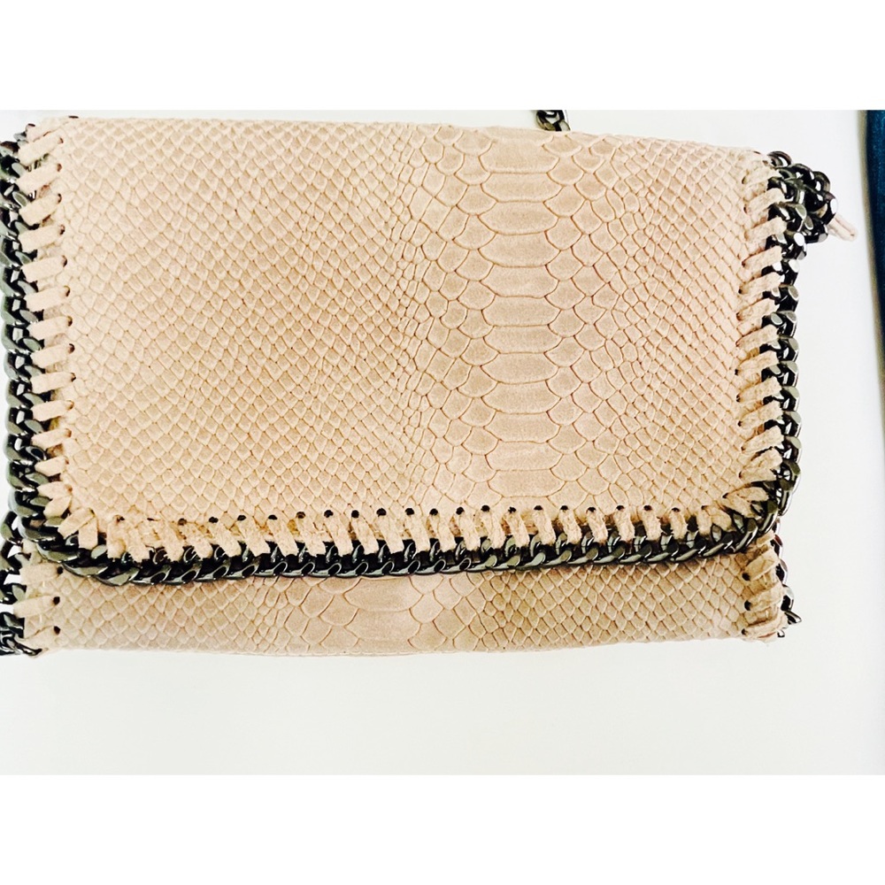 Borse In Pelle Italian Leather Crossbody Bag - Picture 3 of 15